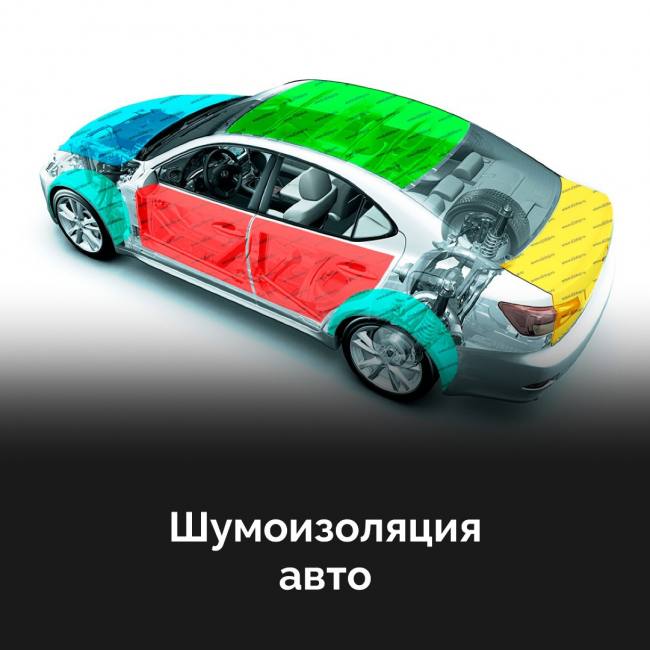 Шумоизоляция авто